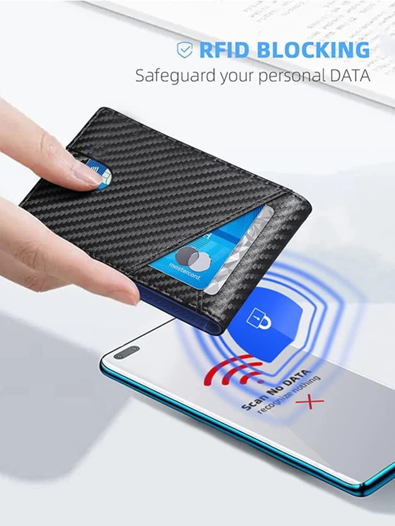 Minimalist Men's RFID Anti-theft Wallet