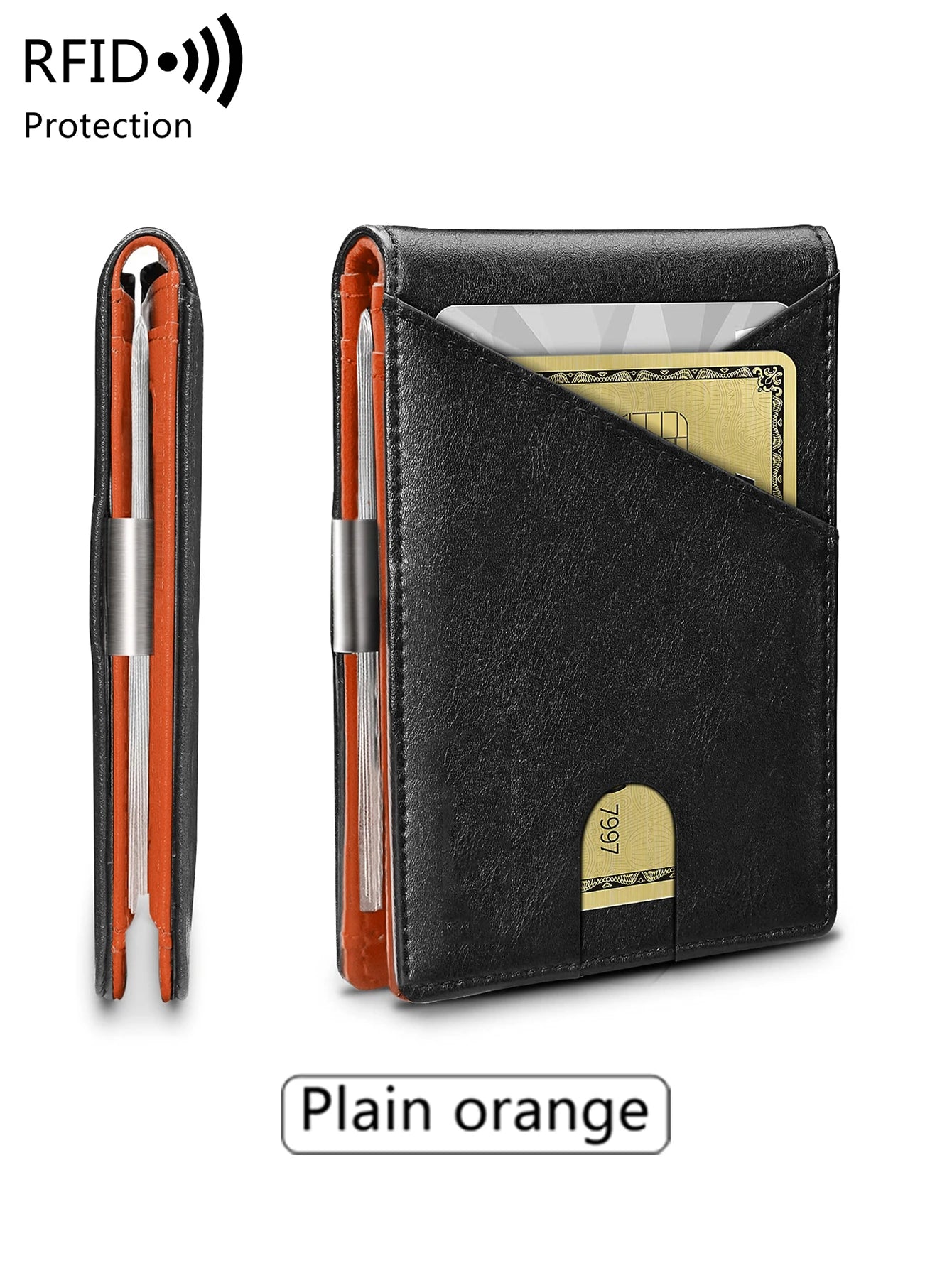 Minimalist Men's RFID Anti-theft Wallet