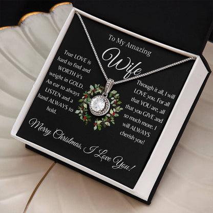 To My Wife | Eternal Hope Necklace (Christmas)