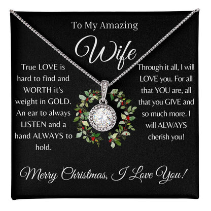 To My Wife | Eternal Hope Necklace (Christmas)
