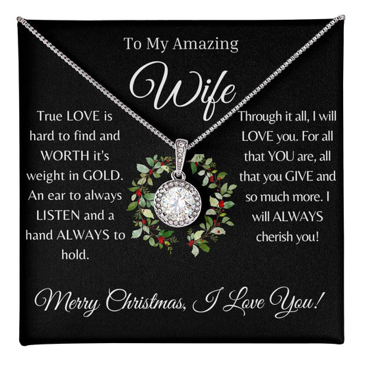 To My Wife | Eternal Hope Necklace (Christmas)