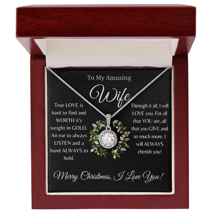 To My Wife | Eternal Hope Necklace (Christmas)