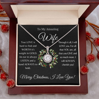To My Wife | Eternal Hope Necklace (Christmas)
