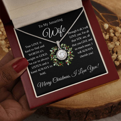 To My Wife | Eternal Hope Necklace (Christmas)