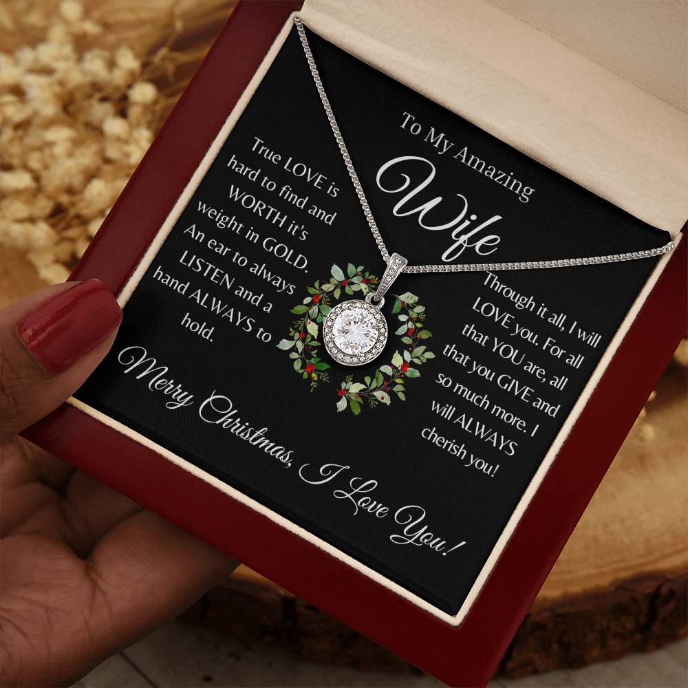 To My Wife | Eternal Hope Necklace (Christmas)