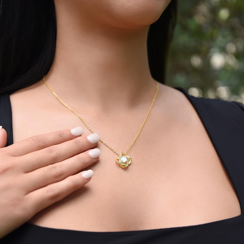To My Amazing Wife (Love Knot Pendant)