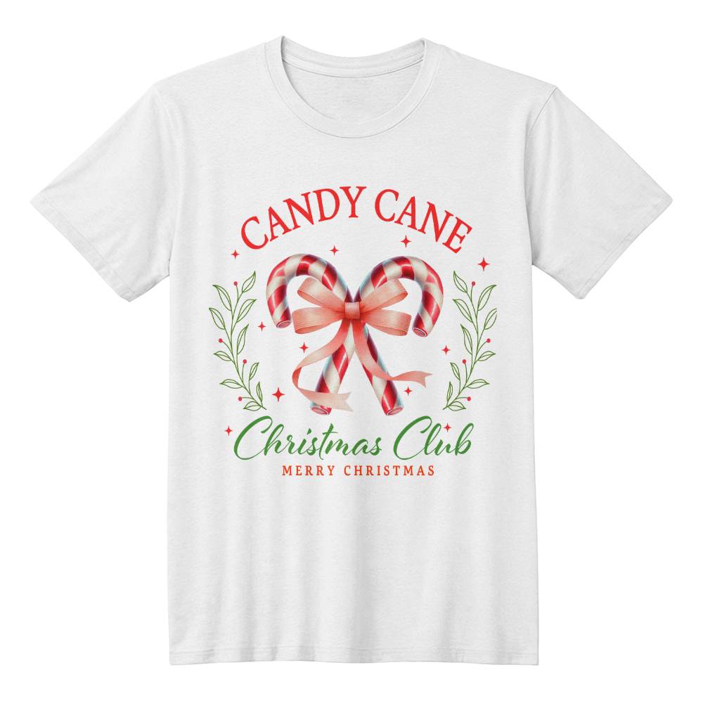 Candy Cane Christmas Club | T-Shirt