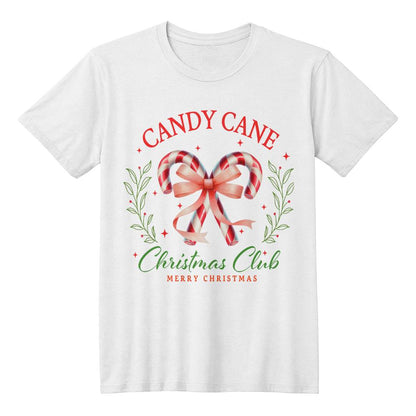 Candy Cane Christmas Club | T-Shirt