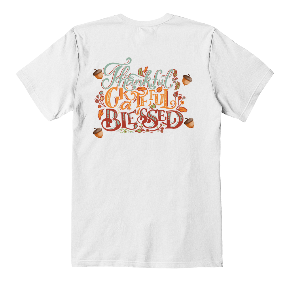 Thankful, Grateful, Blessed Women's T-Shirt
