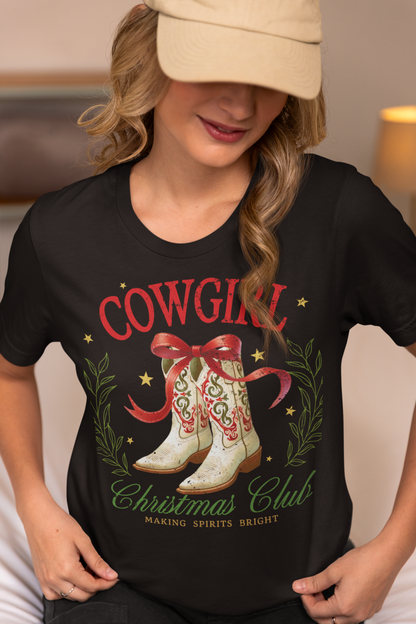 Cowgirl Christmas Club | T-Shirt | Women